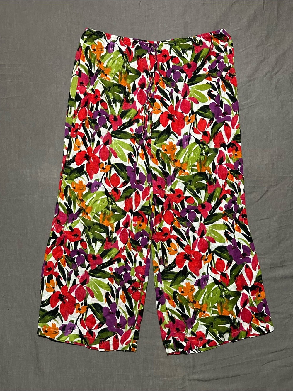 🆕 Shade & Shore Multicolor Floral Wide-Leg Pants